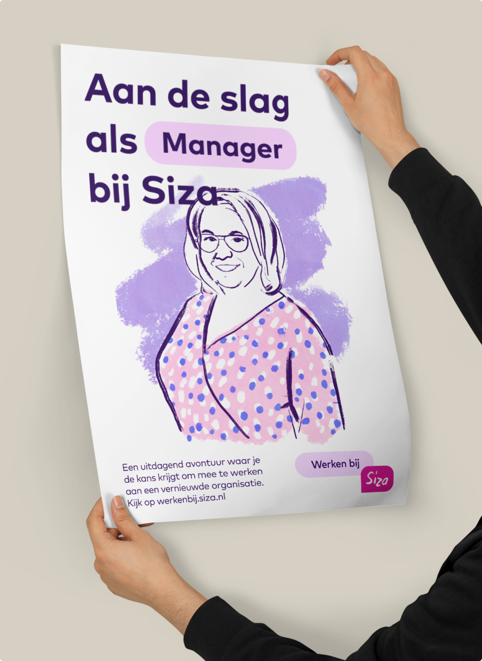 Merkadvies Siza - poster